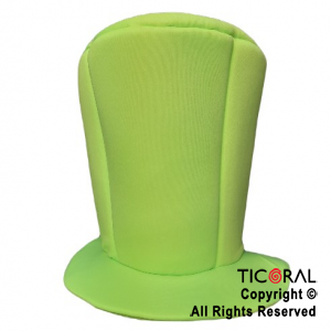 SOMBRERO GALERA FLUO LISA SIMPLE AMARILLO VERDE LIMA x 1